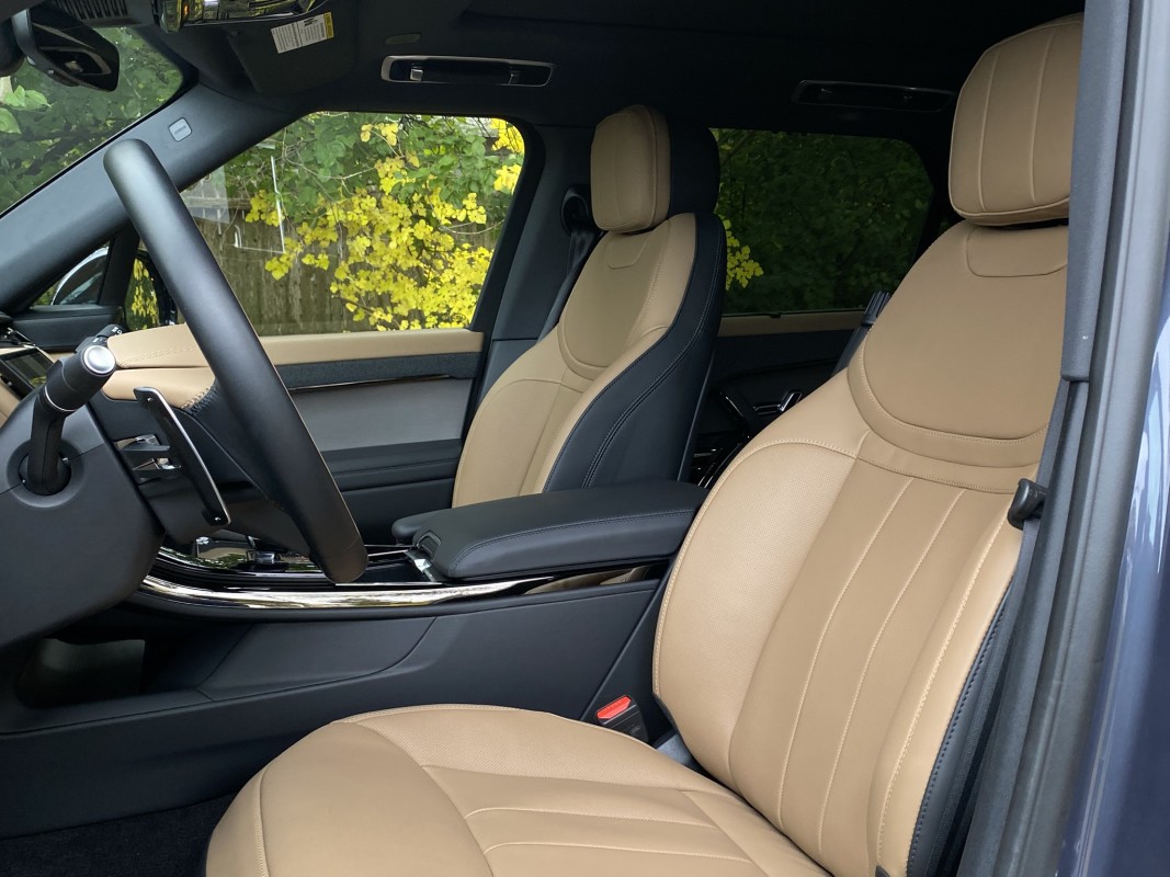 Komfort der Sitze des Range Rover Sport