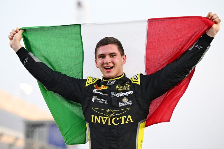 Leonardo Fornaroli, F2-Meister: ein Jahr nach der F3 ist der Sieg da.