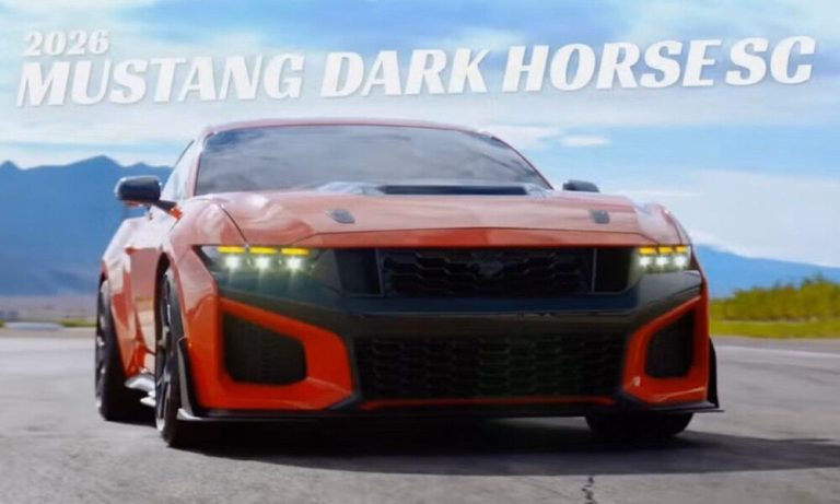 2026 Mustang Dark Horse SC im Red Bull Video mit Max Verstappen enthüllt