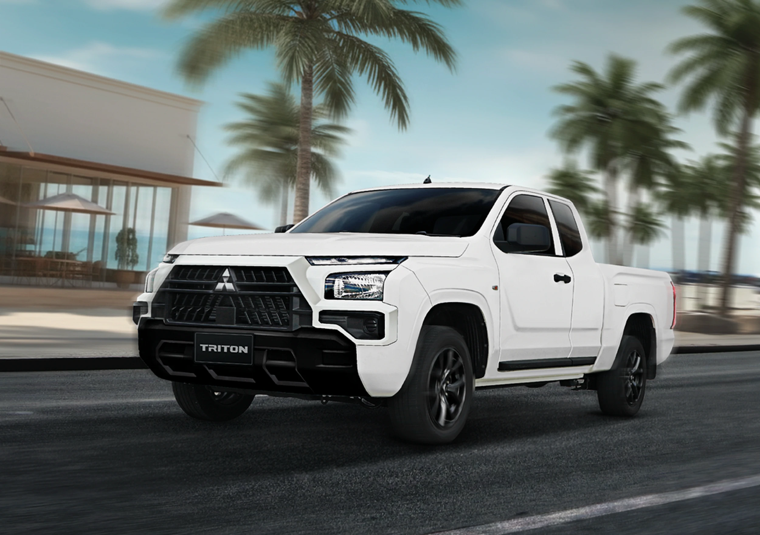 Mitsubishi gab dem Triton ein neues Gesicht, aber nur in einem Land