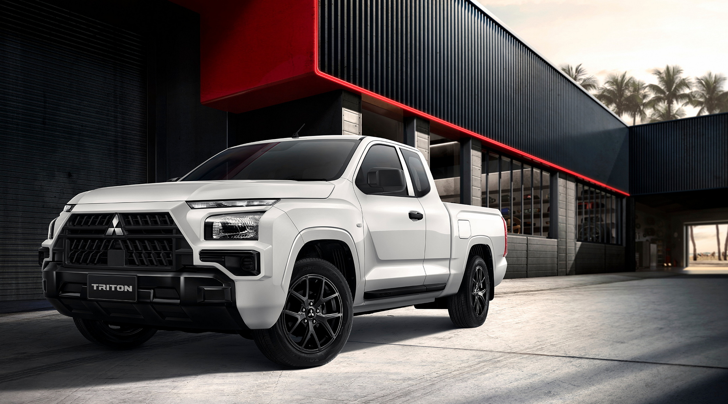 Mitsubishi gab dem Triton ein neues Gesicht, aber nur in einem Land