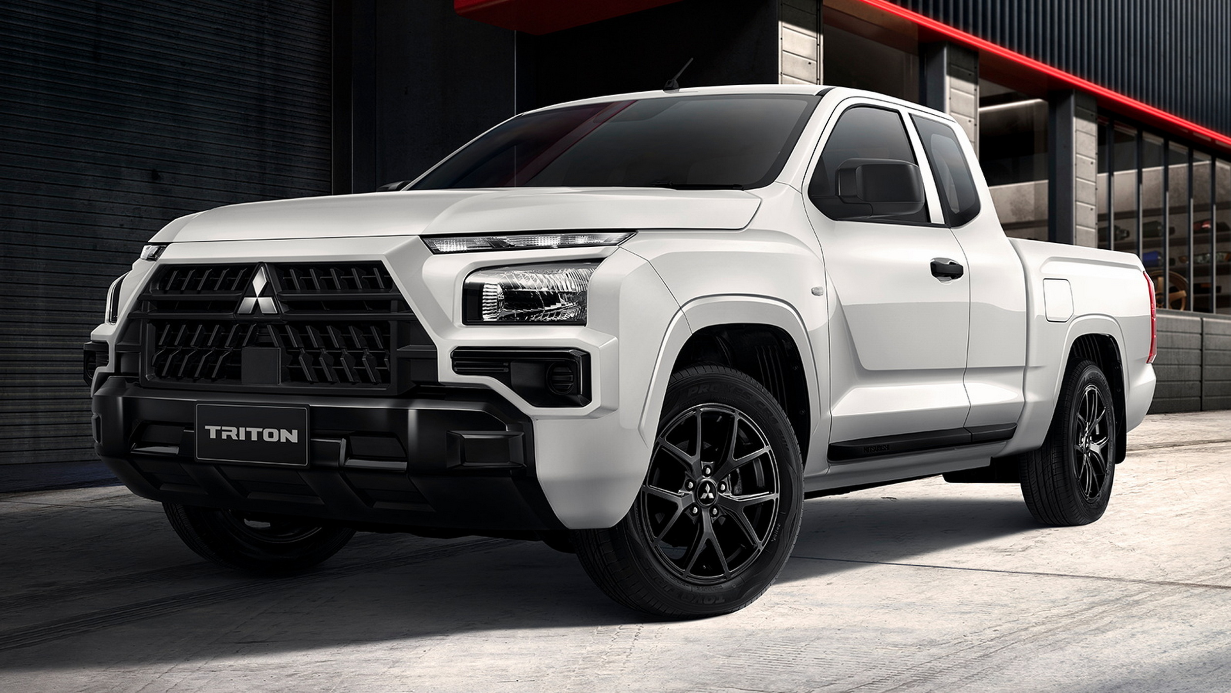 Mitsubishi gab dem Triton ein neues Gesicht, aber nur in einem Land