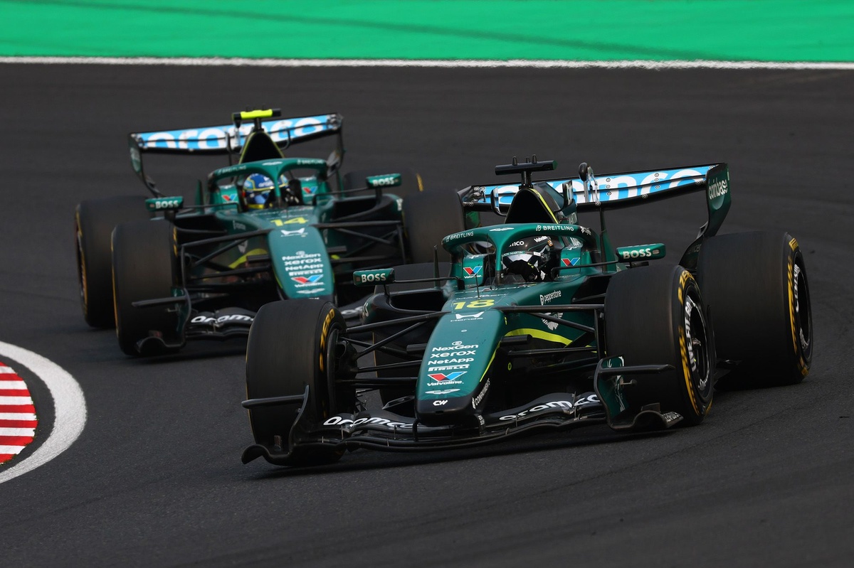 Stroll tröstet sich mit Alonso nach einem komplizierten GP