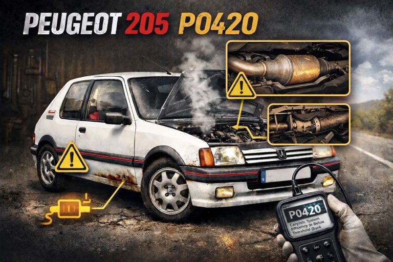 Peugeot 205: Der P0420-Code – Mehr als nur ein defekter Katalysator