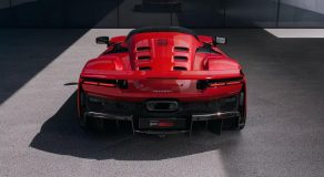 Ferrari F80 präsentiert Rennsport-Auspuff für maximalen Sound
