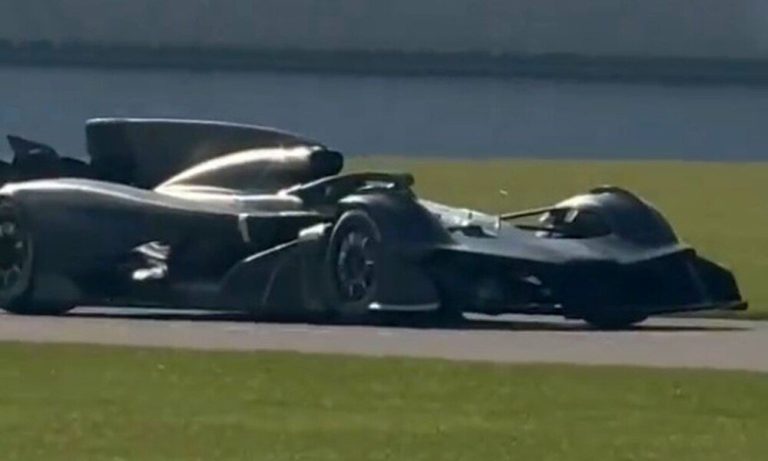 Aston Martin testet neuen Einzelplatz-Hypercar