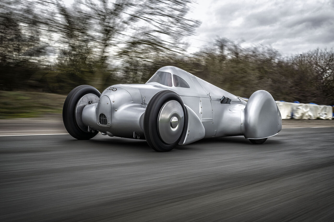 Audi lässt die Auto Union Lucca wieder auferstehen: Die Silberpfeil-Legende der 1930er