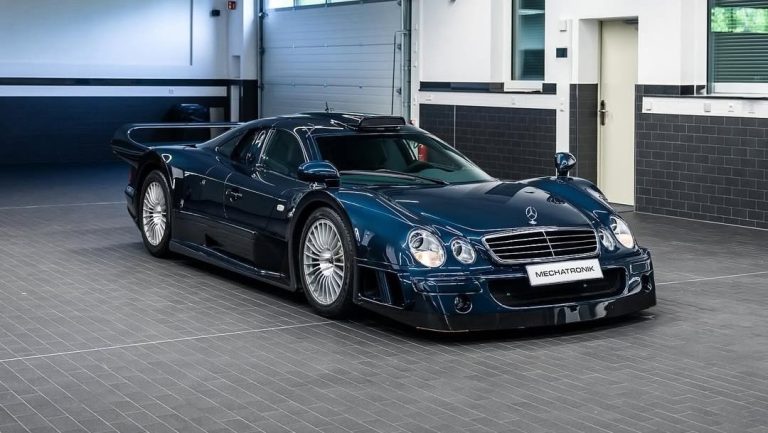 Einzigartige Mercedes CLK GTR: Nur dieses eine Exemplar kam in Nachtblau…