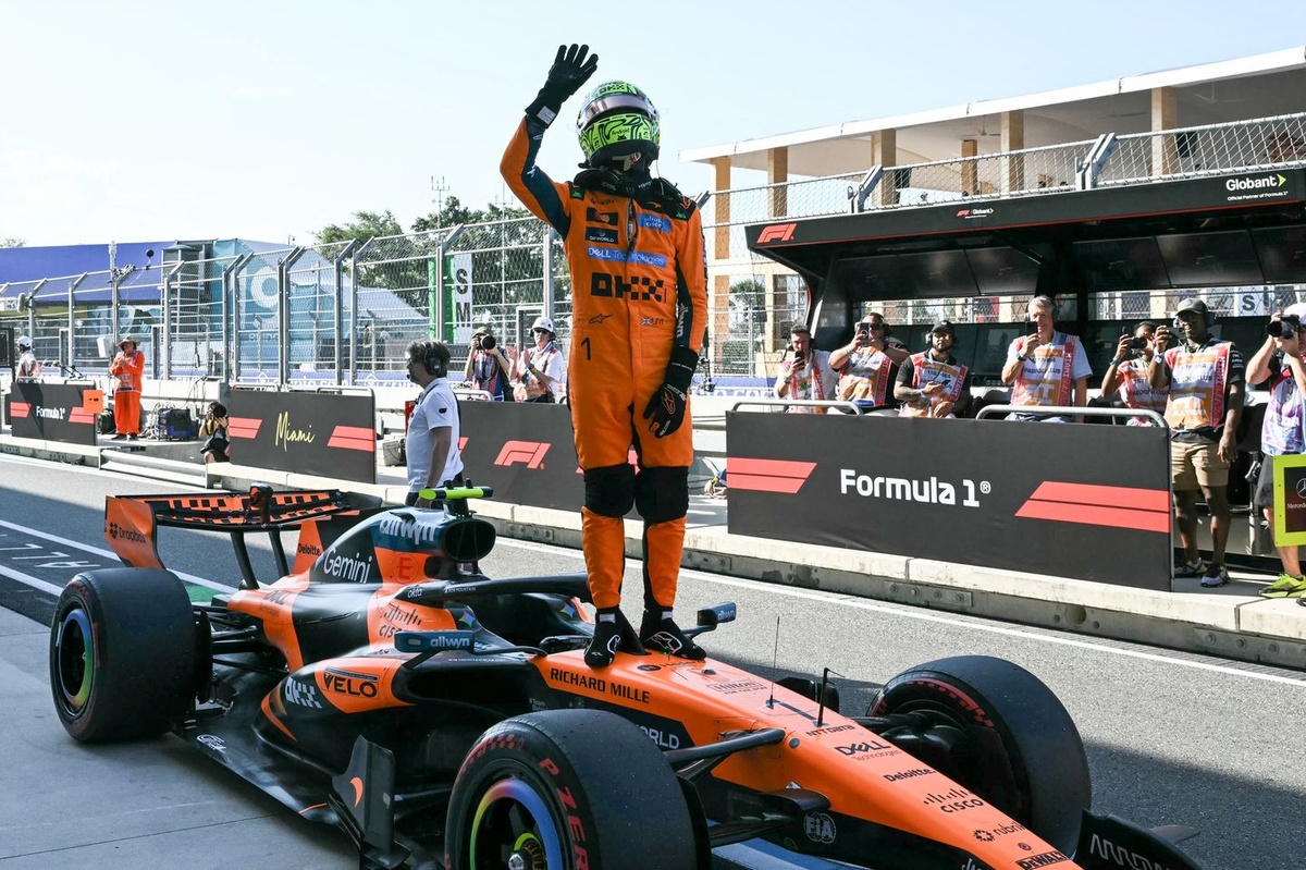 McLaren bringt Norris in Miami zurück auf Kurs