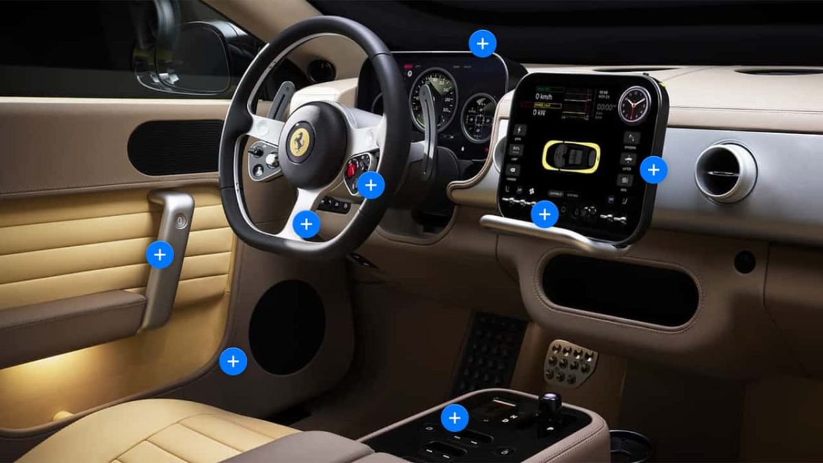 Ferrari Luce: Hightech-Luxus im ersten Fünfsitzer-Elektroauto