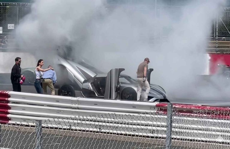Koenigsegg Regera brennt in Silverstone: Ein Vorfall, der zum Nachdenken anregt