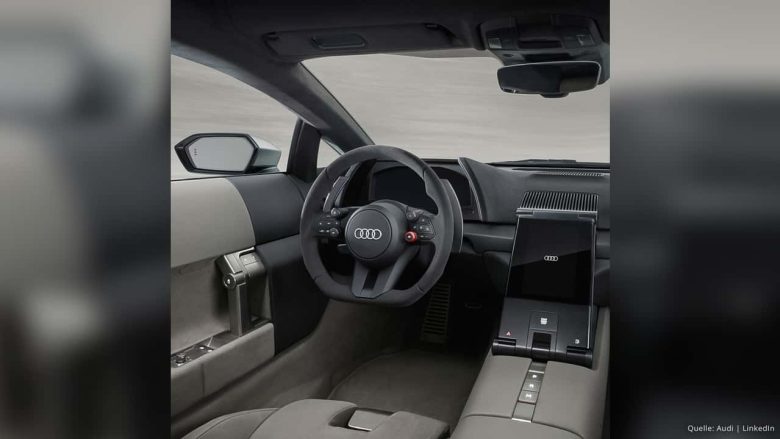Audi Nuvolari: Weniger ist mehr im Supersportler-Cockpit