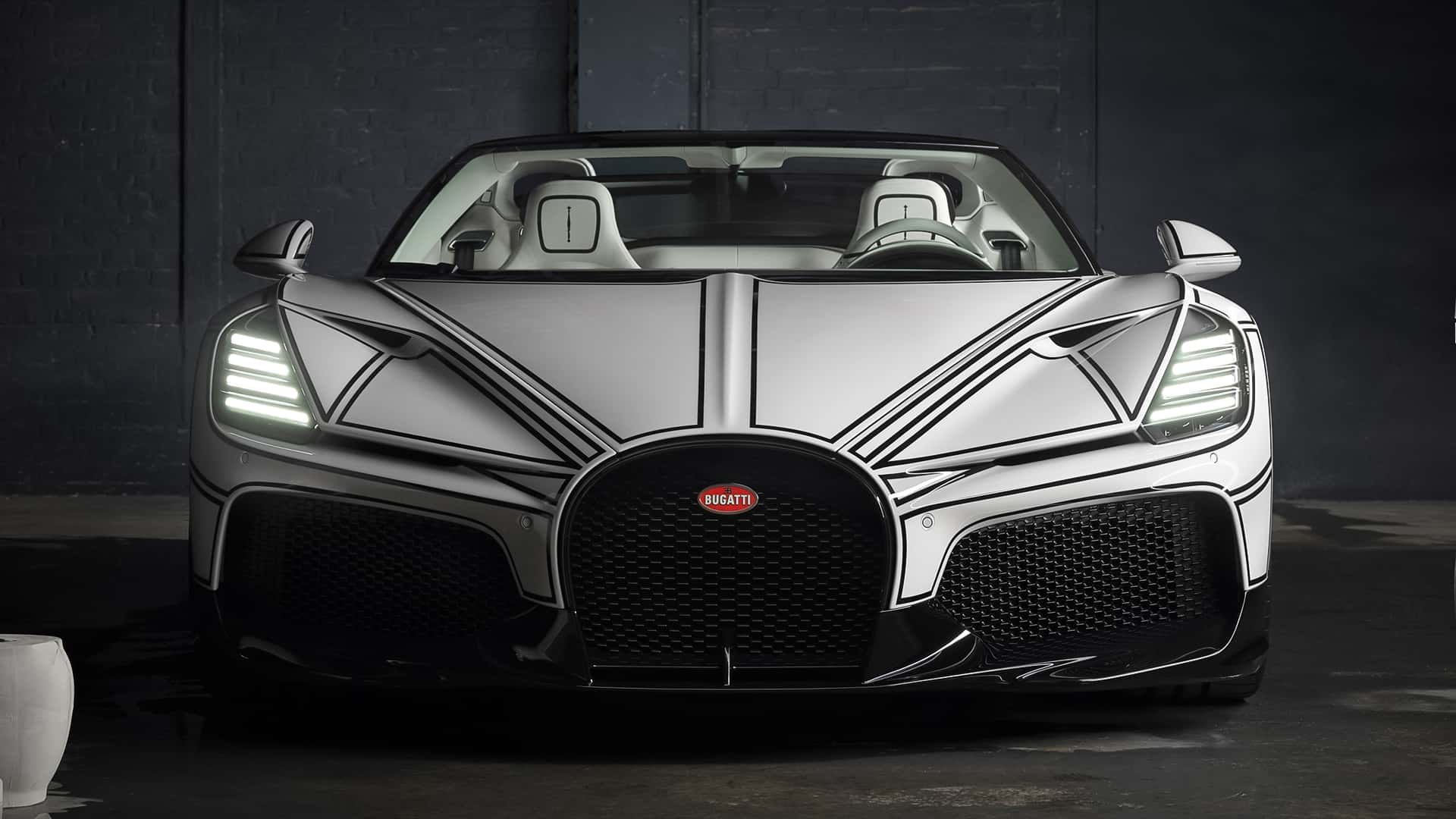 Bugatti W16 Mistral Blanc Eternel